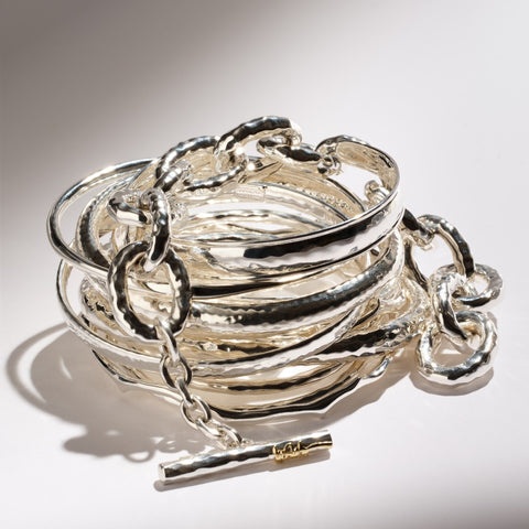 Jewelry Bracelet Stack from Fink's Jewelers