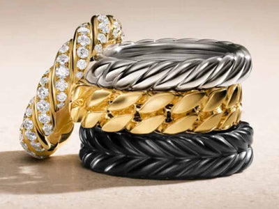 Elevate Your Look with David Yurman Cable Rings in Your Ring Stack