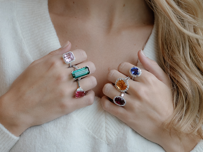 Make a Statement with Bold Cocktail Rings