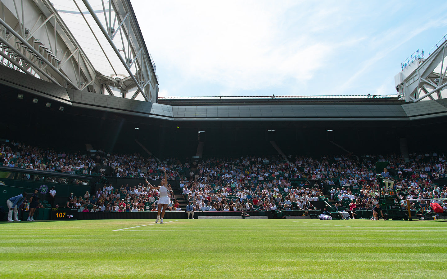 Open air stadium