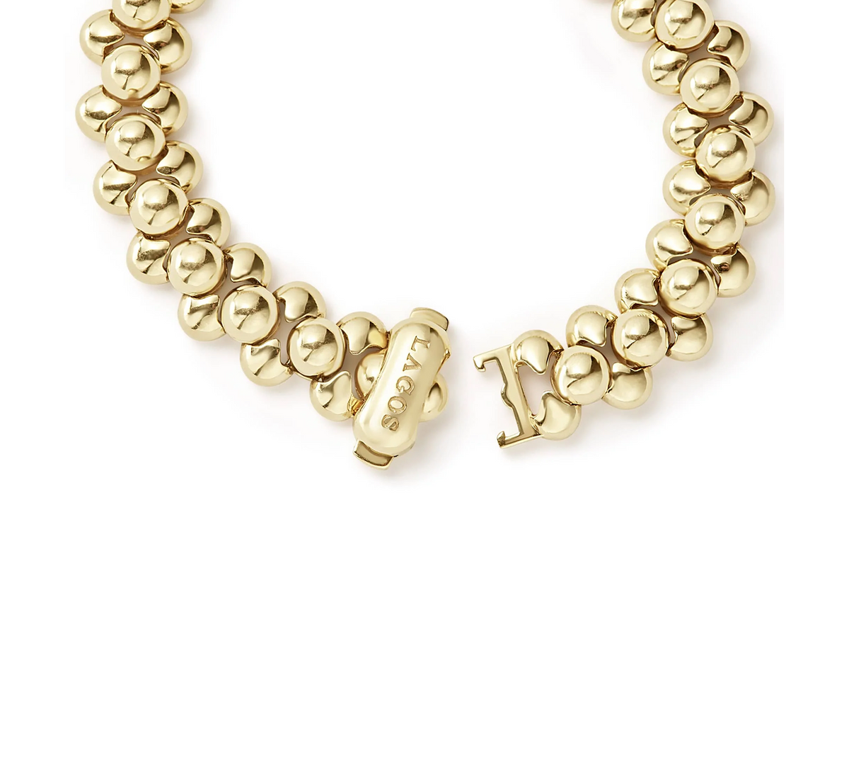 LAGOS Caviar Gold 18K Gold Bead Bracelet