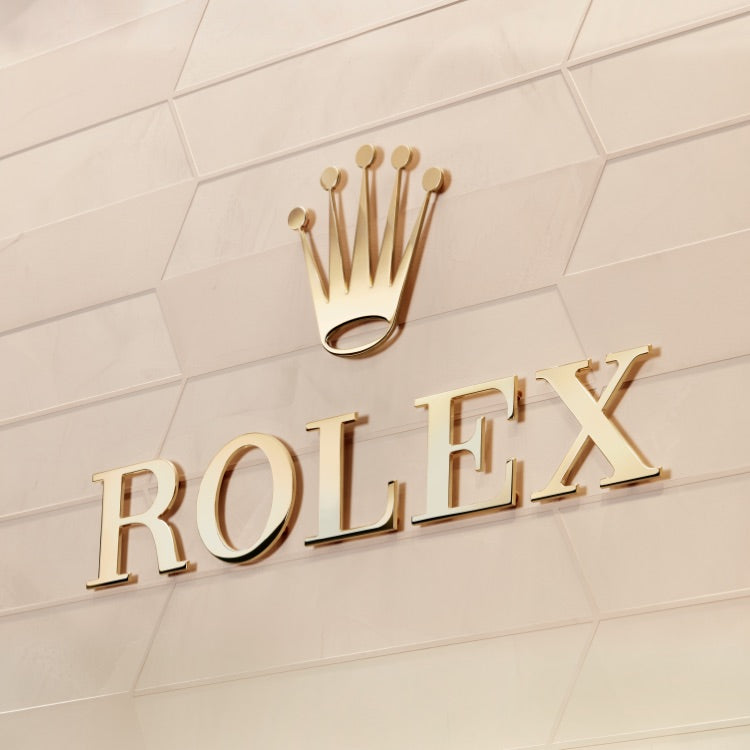 Rolex Gold Logo at Fink's Jewelers