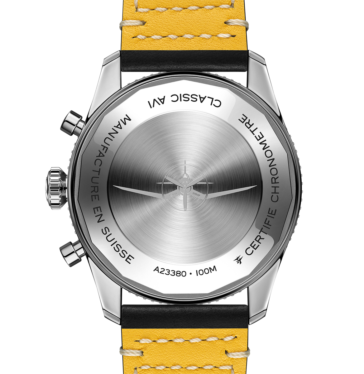 Breitling Classic AVI Chronograph 42 Black Leather | Fink's