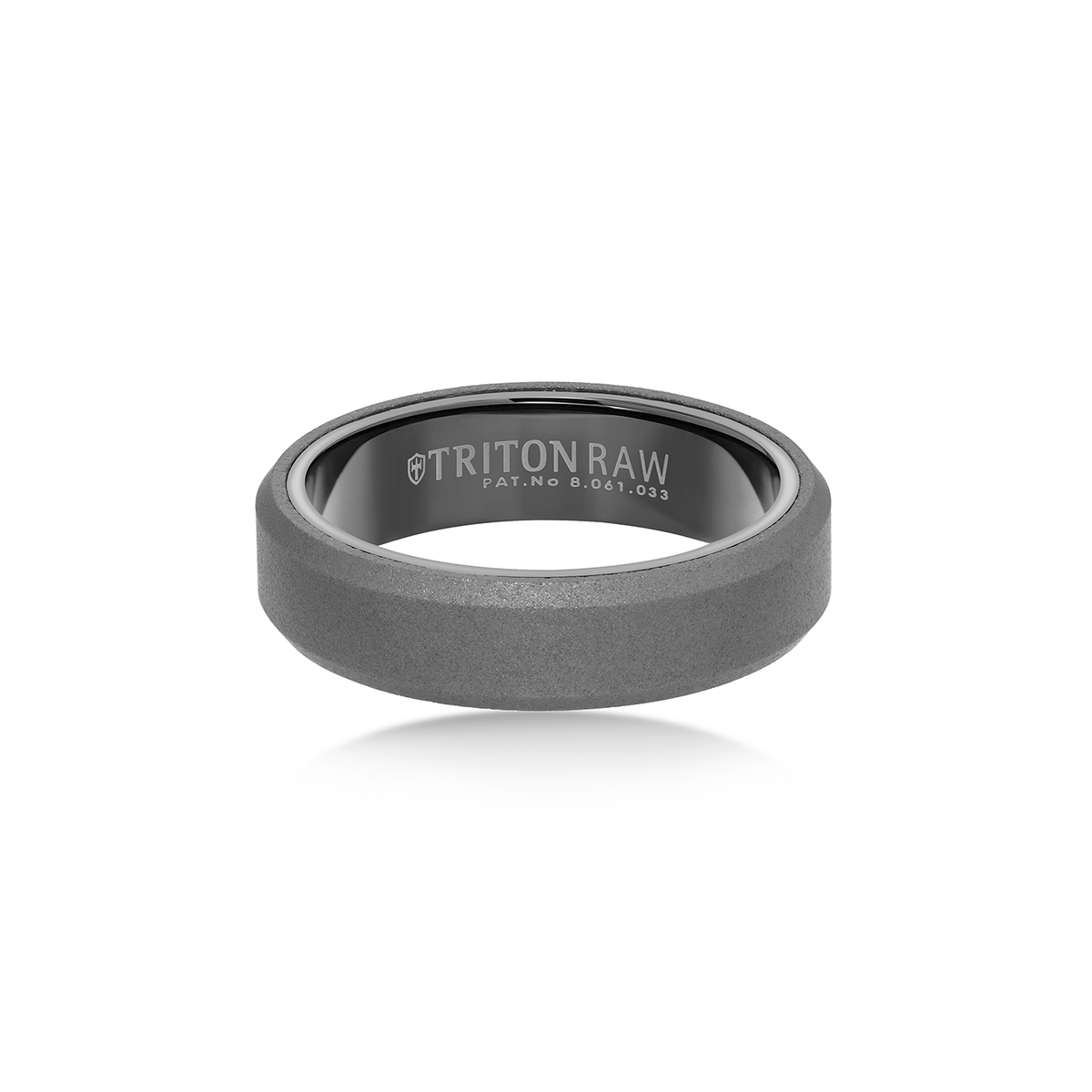 Tungsten Carbide Wedding Band - 6mm Comfort Fit Grey Brushed Finish For Men & Women