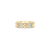 Roberto Coin Love in Verona Yellow Gold Flower Diamond Band