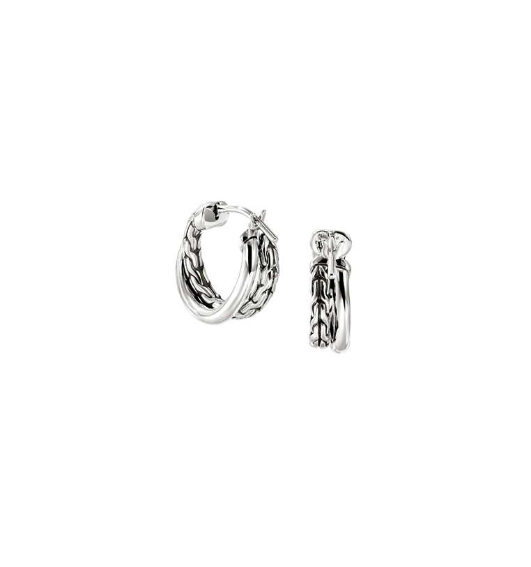 【HYKE】HOOP EARRINGS SILVER925 ACCESSORIES – HYKE ONLINE STORE