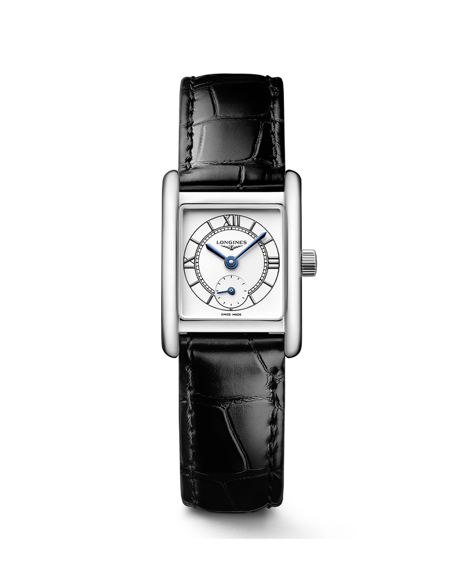 Longines 29mm Watch with Black Alligator Strap | Fink's