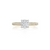The Studio Collection Round Diamond Engagement Ring with Round Diamond Accents