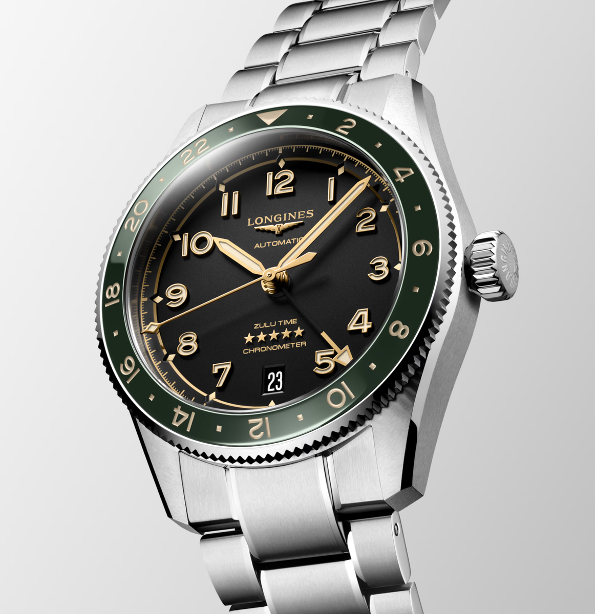【SABBATICAL】ルピネL Longines Spirit Zulu Time Review – Blue Ceramic Bezel