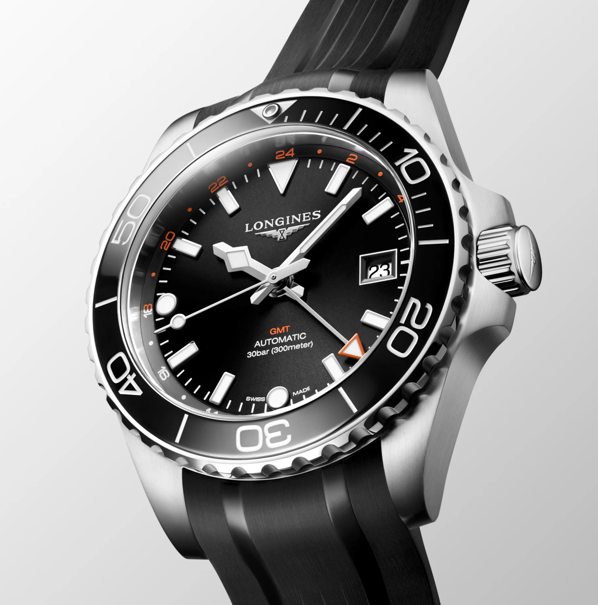 HydroConquest GMT 41mm Watch Longines Fink's