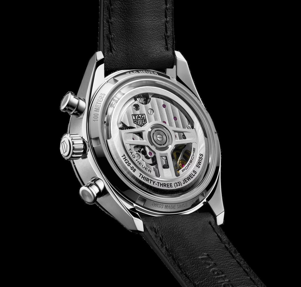 TAG HEUER シルバー アナログ時計 TAG Heuer Carrera Chronosprint X Porsche Special | Fink's