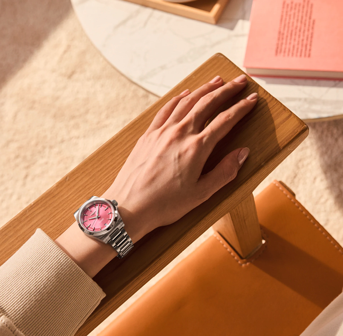 LONGINES Conquest レディース時計 Conquest 34mm Watch with Pink Dial | Longines | Fink's