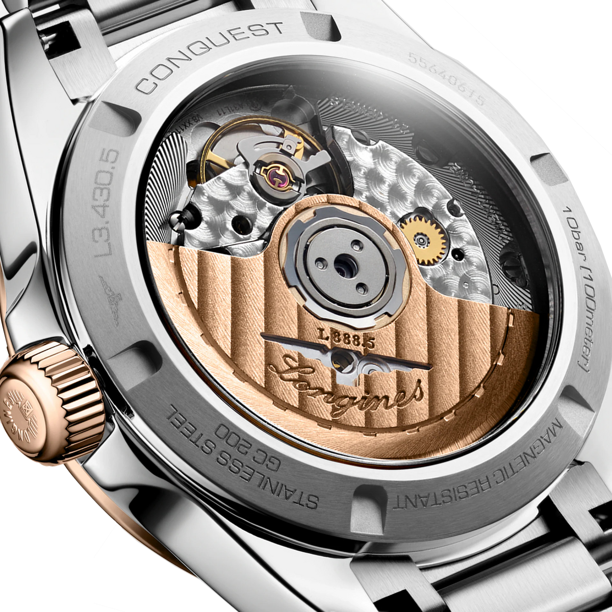 Longines Conquest 34mm Watch with Purple Dial | Fink's