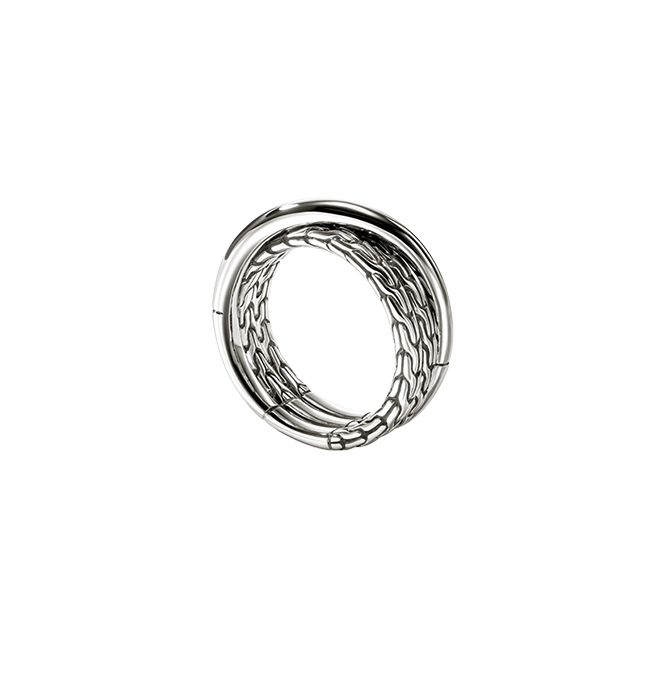 John Hardy Sterling Silver Crossover Ring | Fink's