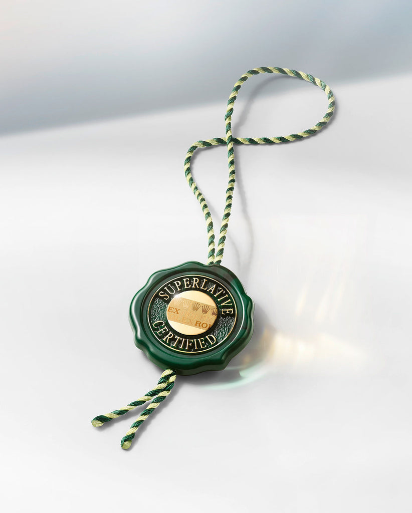 Superlative Certified Rolex tag - Fink's Jewelers