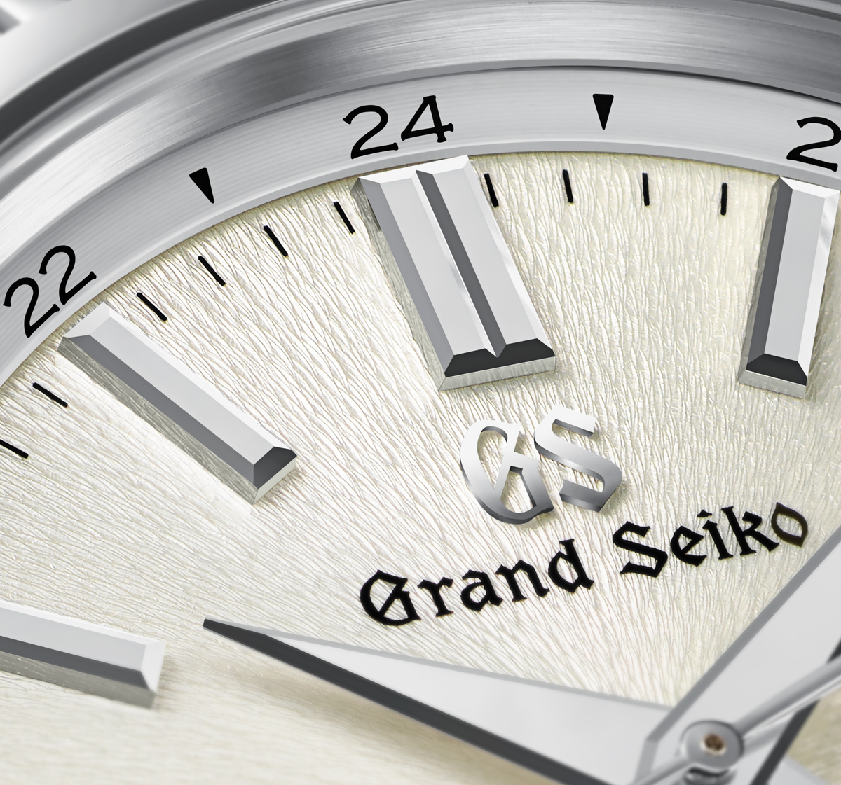 Grand Seiko Heritage Watch with White Mt. Iwate Pattern Dial 40mm