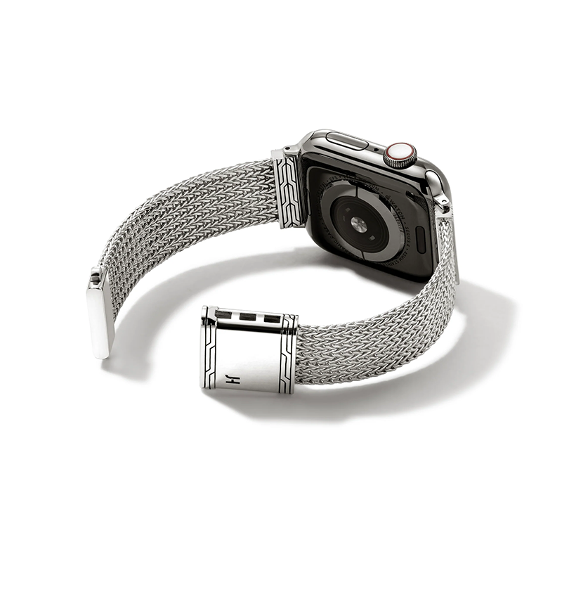 John Hardy Sterling Silver 18mm Smart Watch Strap | Fink's