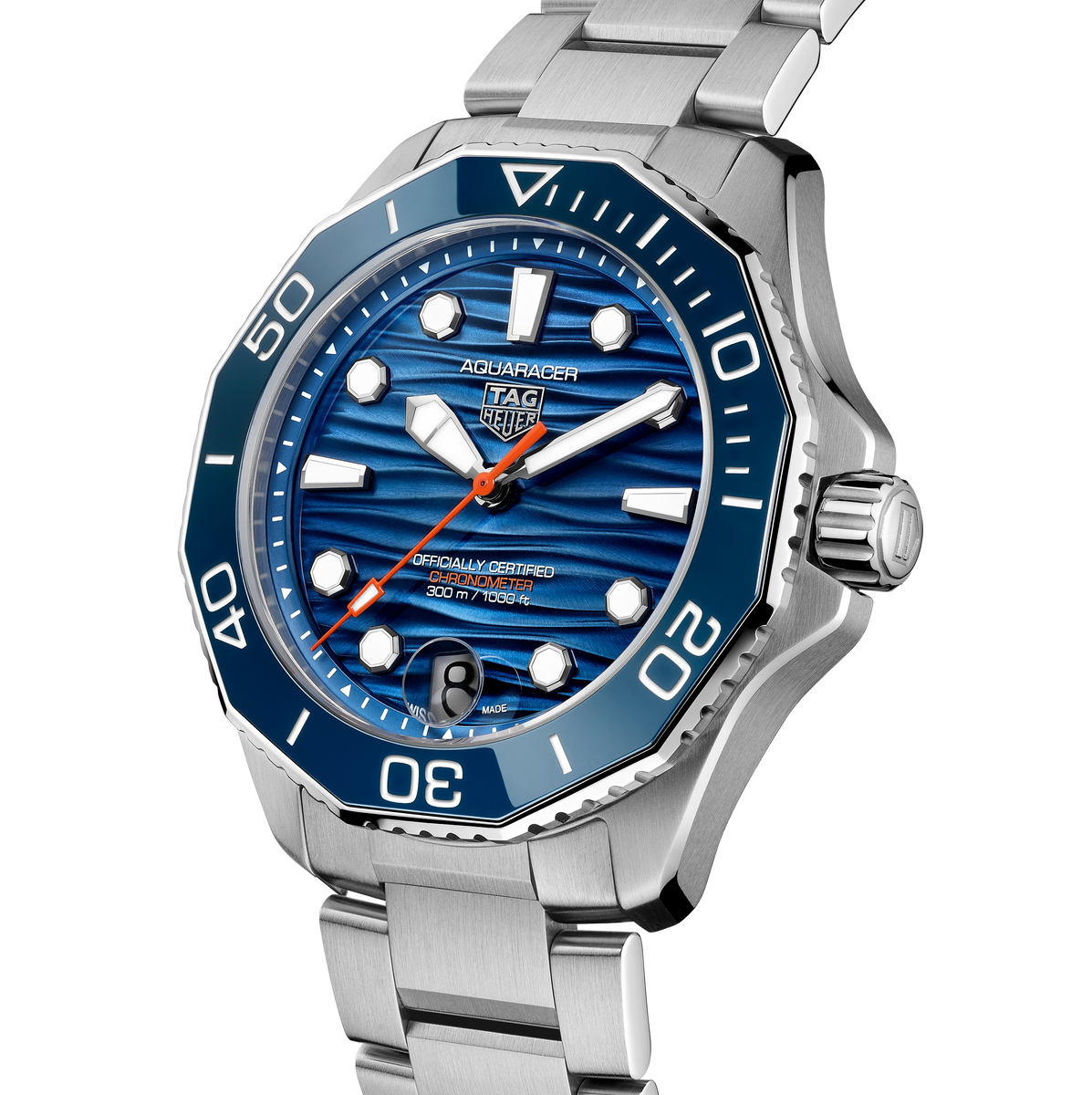 TAG Heuer Aquaracer Professional 300 Date Blue Dial | Fink's