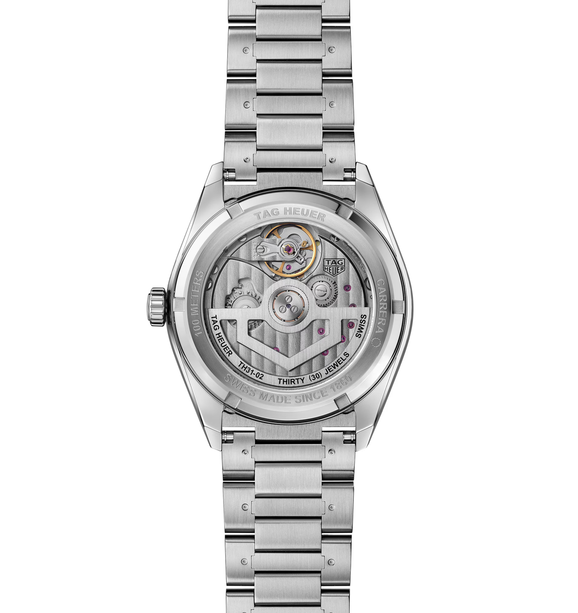 TAG Heuer Carrera Day-Date Watch Stainless Steel | Fink's