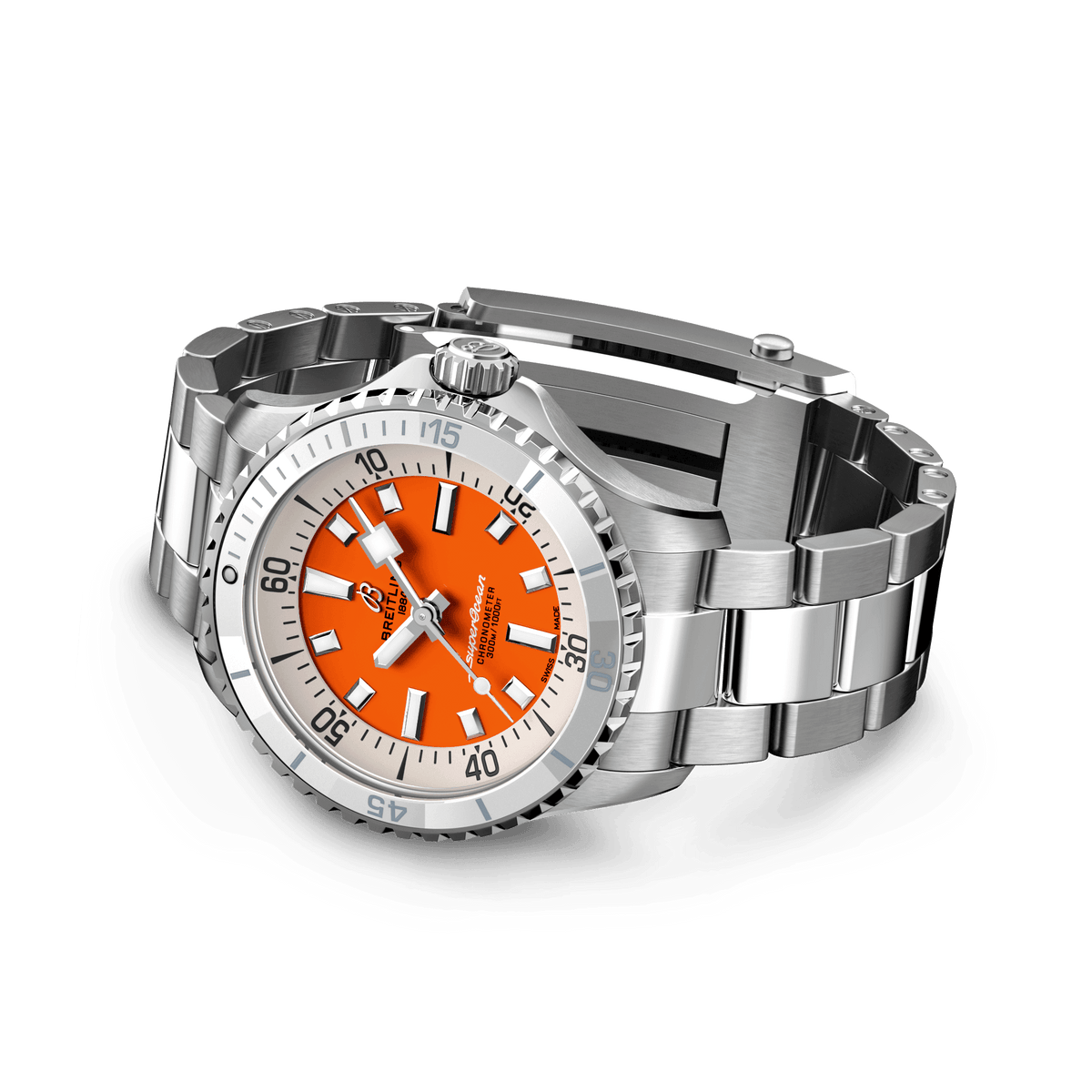 Breitling Superocean Orange Watch, 36mm | Fink's