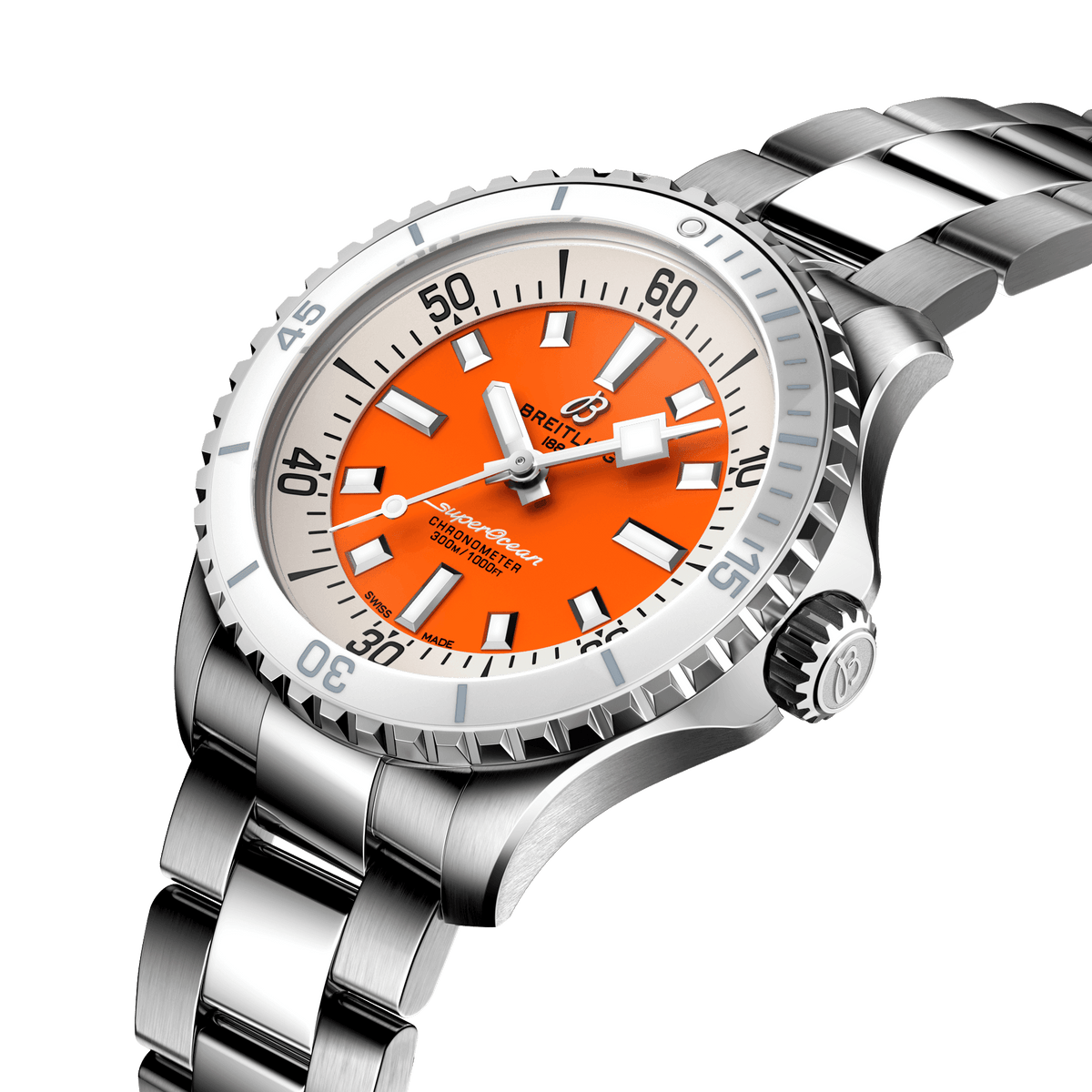 Breitling Superocean Orange Watch, 36mm | Fink's