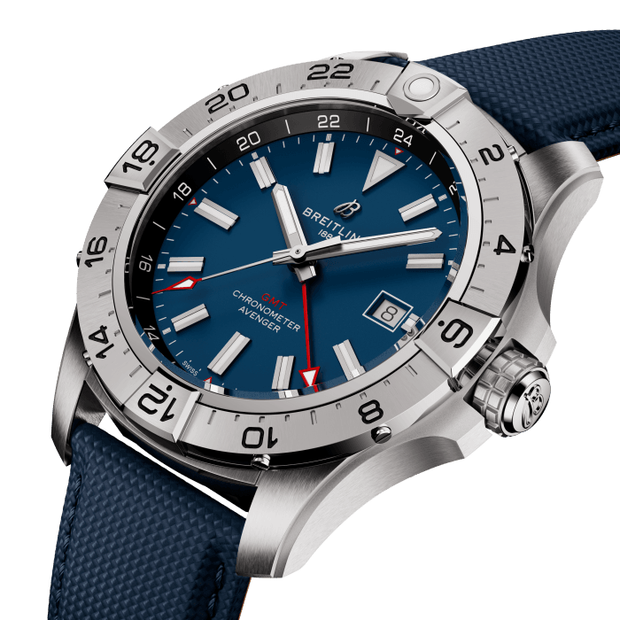 Breitling Avenger Automatic Watch with Blue Strap | Fink's