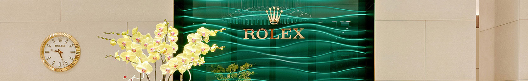 Rolex Sales Counter at Fink's Jewelers in Raleigh, NC