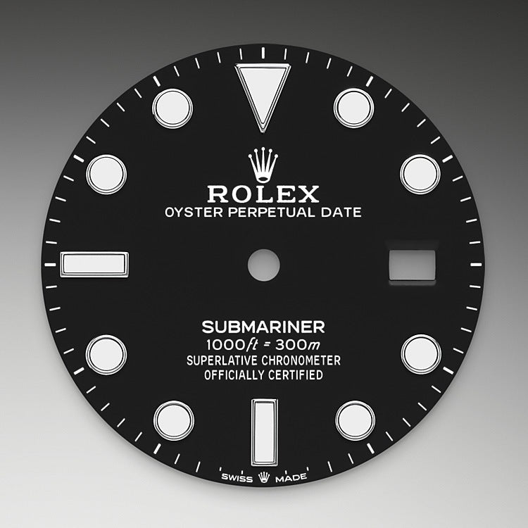 Black Dial on Rolex Submariner Date in Oystersteel - M126610LN-0001 at Fink's Jewelers