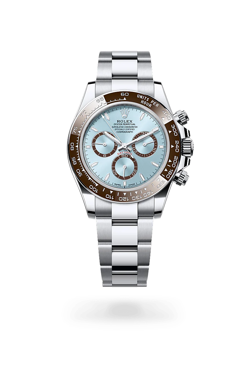 Rolex Cosmograph Daytona in Platinum, m126506-0001 Upright with Shadow - Fink's Jewelers