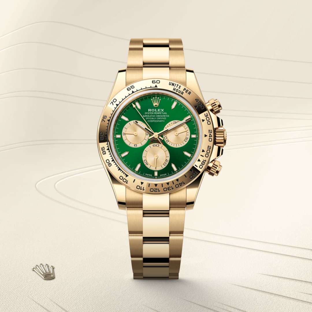 Rolex Cosmograph Daytona in 18 ct yellow gold, M126508-0008