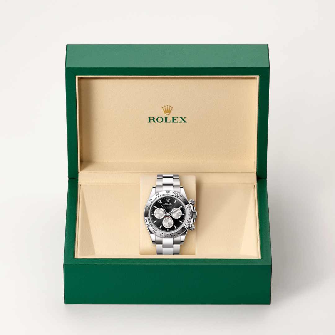 Rolex Cosmograph Daytona in 18 kt white gold, M126509-0001