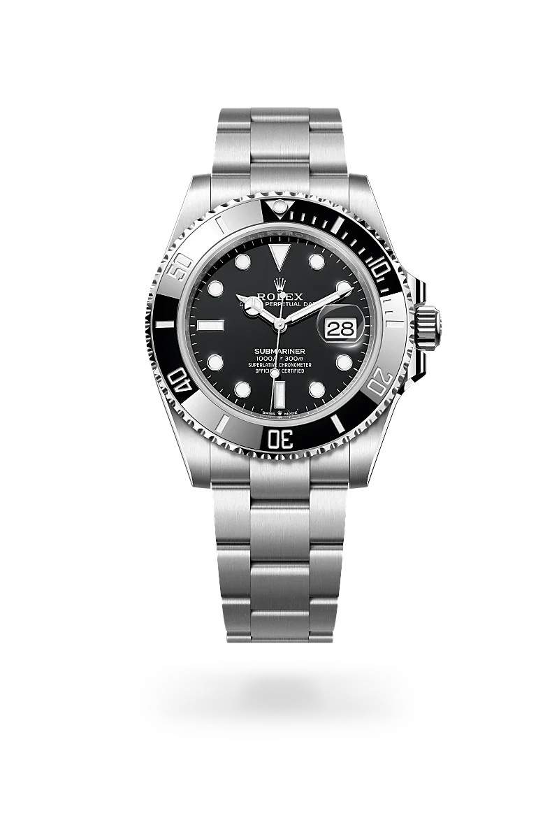 Rolex Submariner Date in Oystersteel, m126610ln-0001 Upright with Shadow - Fink's Jewelers