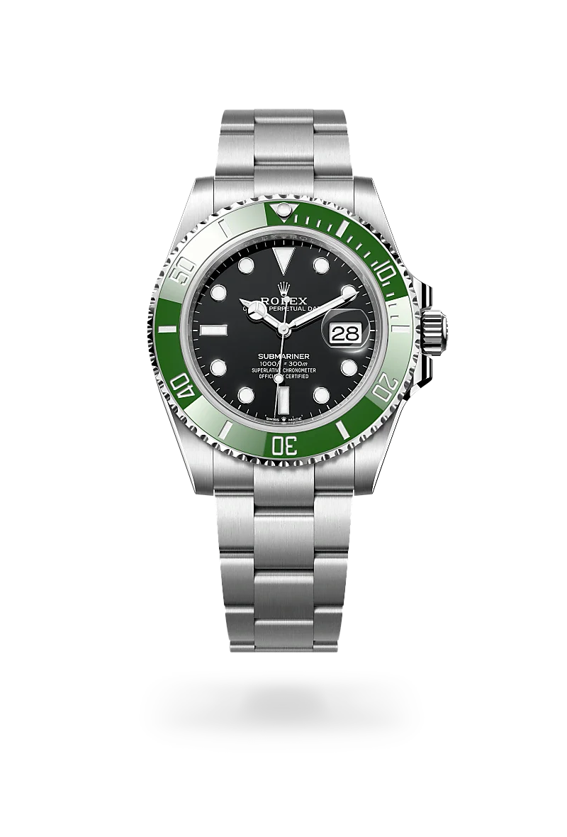 Rolex Submariner Date in Oystersteel, m126610lv-0002 Upright with Shadow - Fink's Jewelers