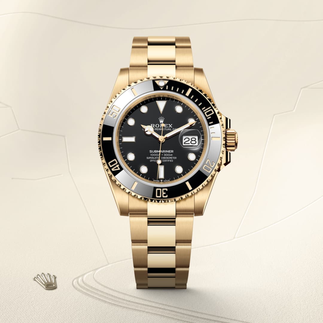 ROLEX SUBMARINER カタログ 冊子セット Rolex Submariner Date Yellow Gold, M126618LN-0002