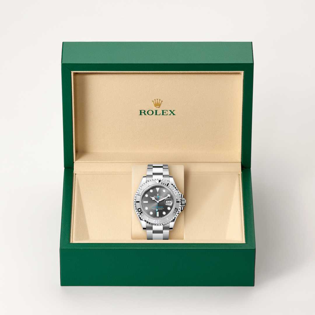 Rolex Yacht-Master in Rolesium - combination of Oystersteel and