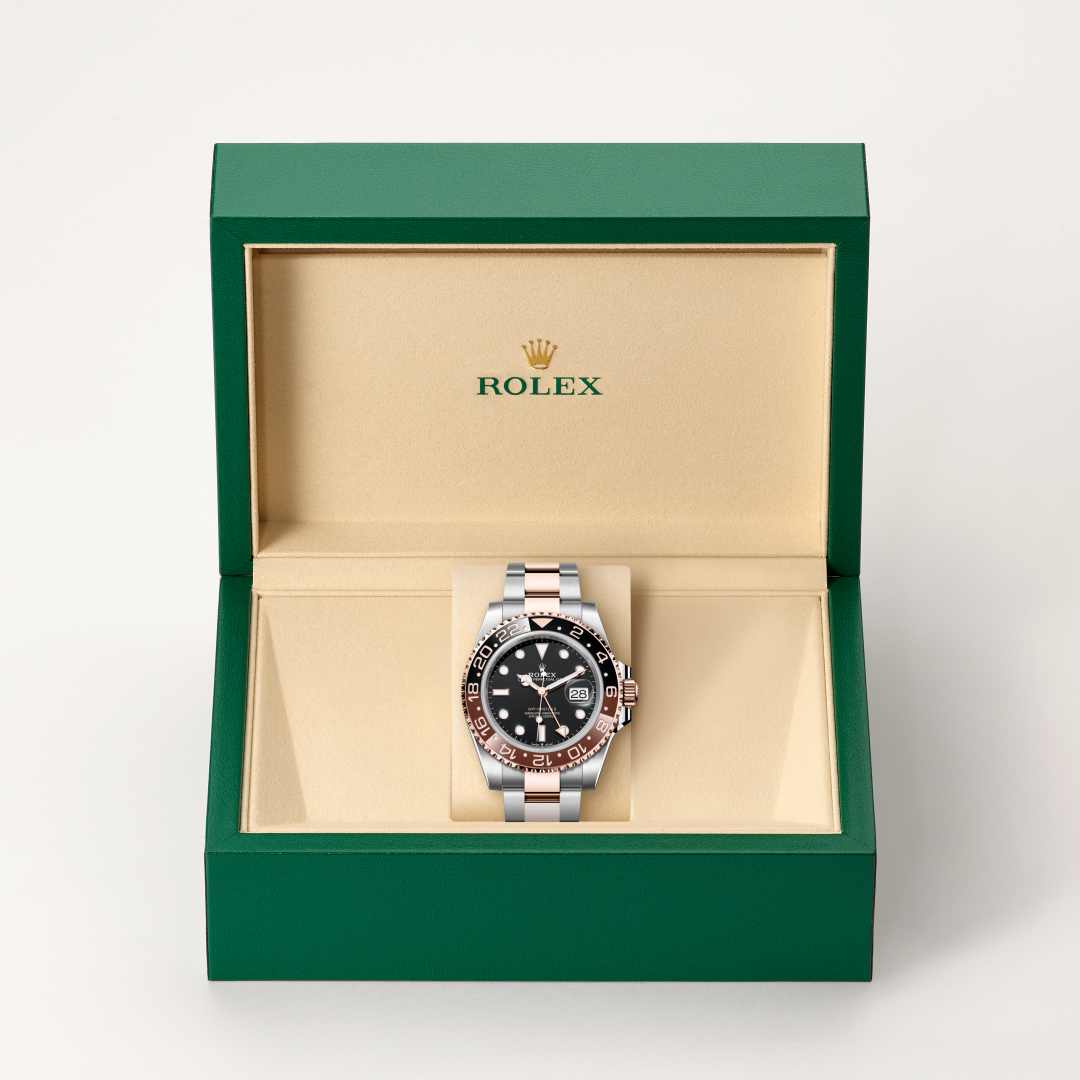 Rolex GMT-Master II in Everose Rolesor - combination of
