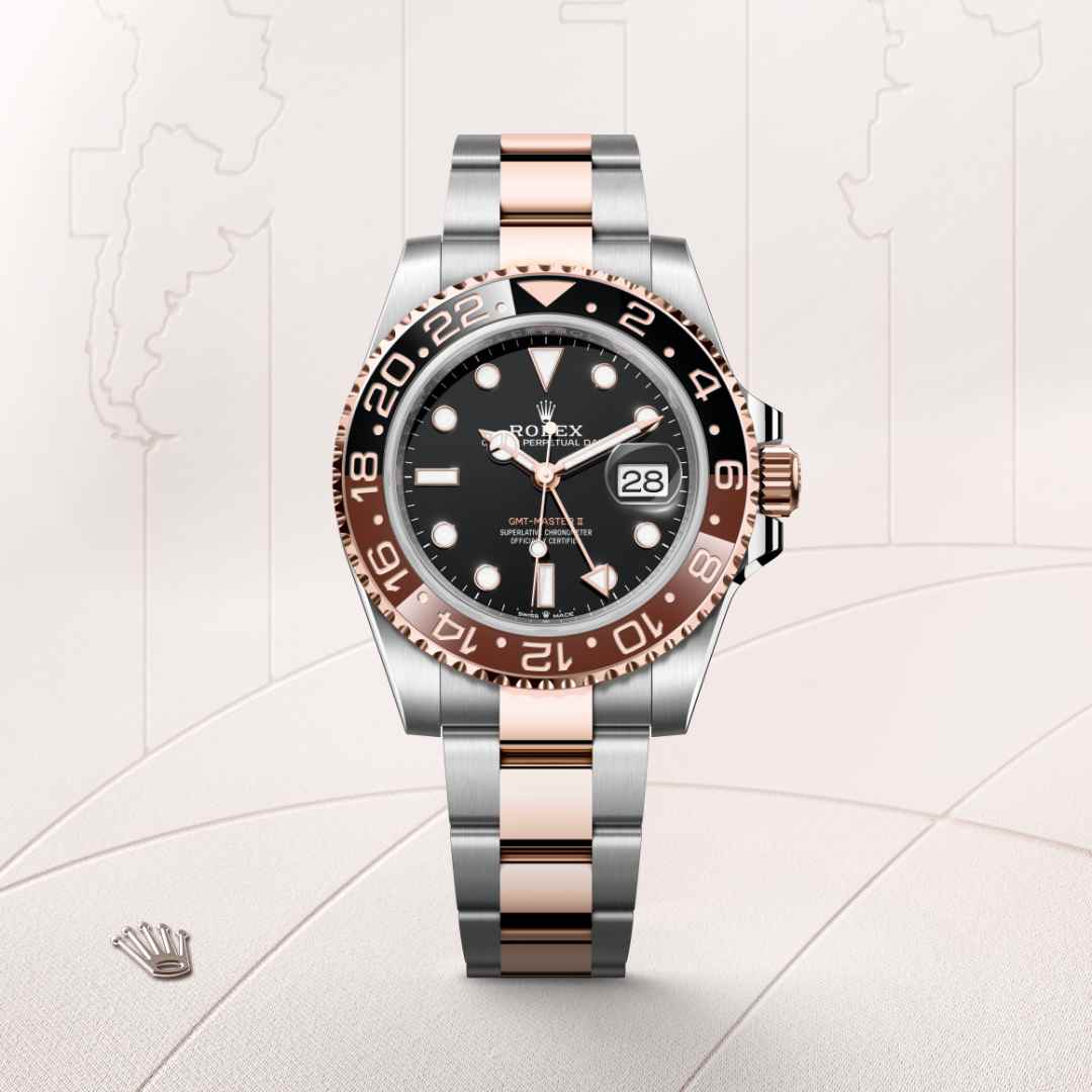 Rolex GMT-Master II in Everose Rolesor - combination of