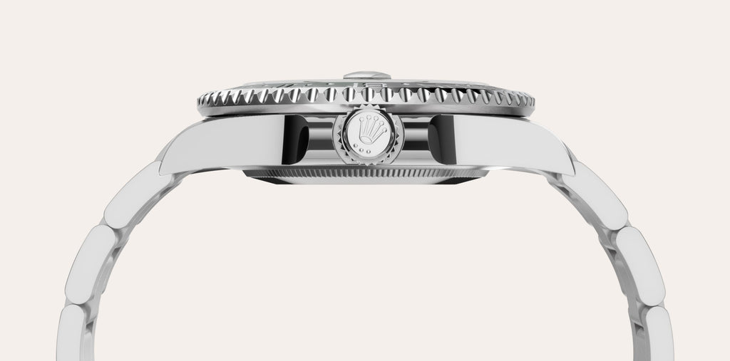 Rolex GMT-Master II in Oystersteel, m126720vtnr-0001 Side View - Fink's Jewelers