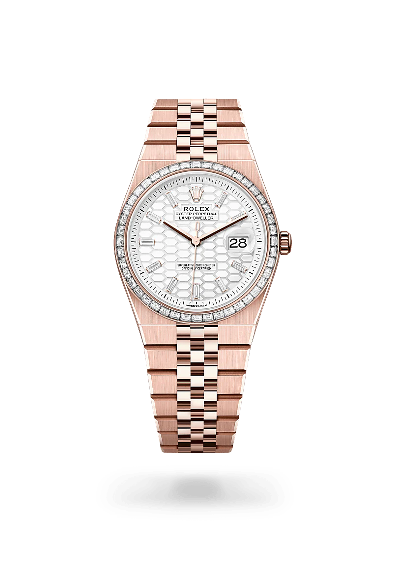 Rolex Land-Dweller 36 in 18 ct Everose gold, M127285TBR-0002