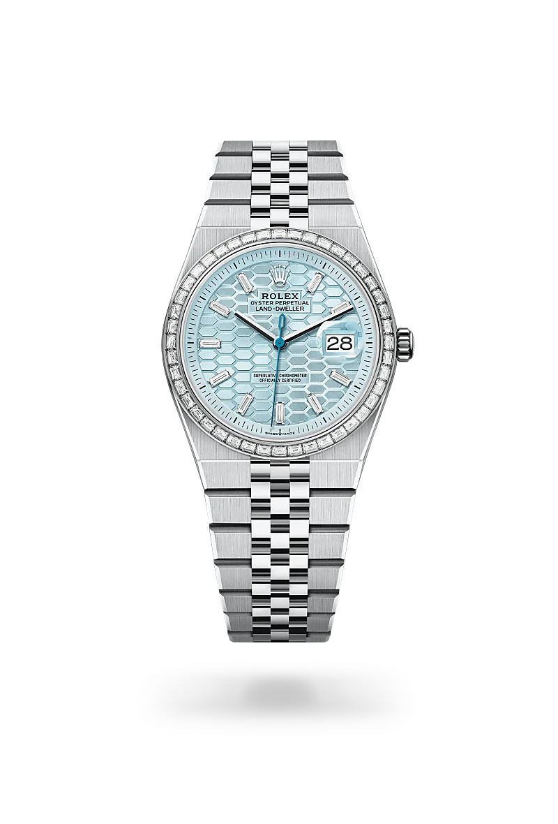 Rolex Land-Dweller 36 in Platinum, M127286TBR-0001