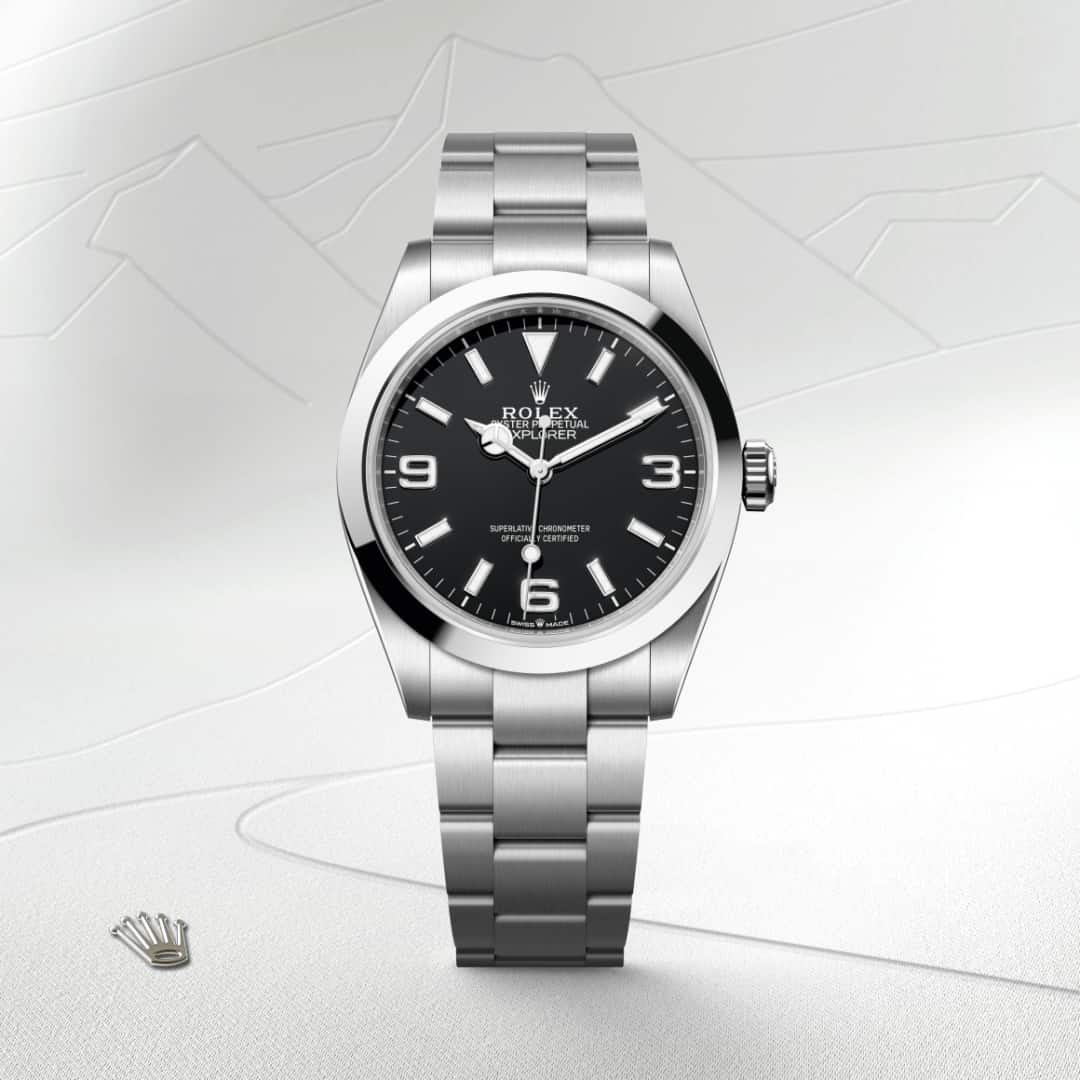 Rolex Explorer in Oystersteel, M224270-0001