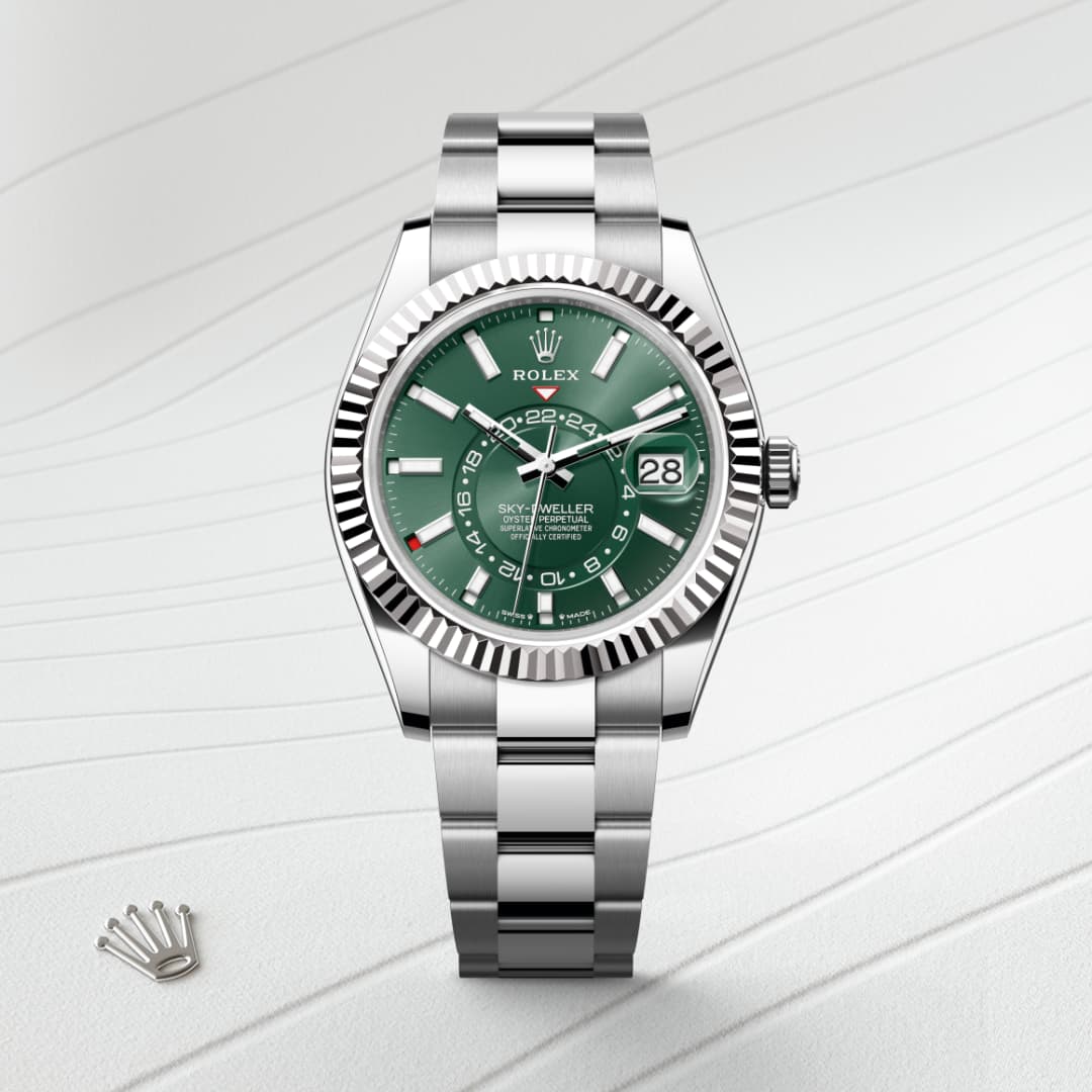 Rolex Sky-Dweller Oystersteel and White Gold, M336934-0001