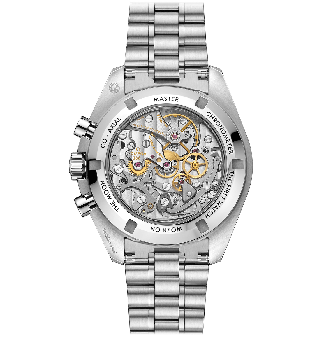 OMEGA Speedmaster Moonwatch Professional Co Axial Master Chronometer Chronograph 42mm with Bracelet