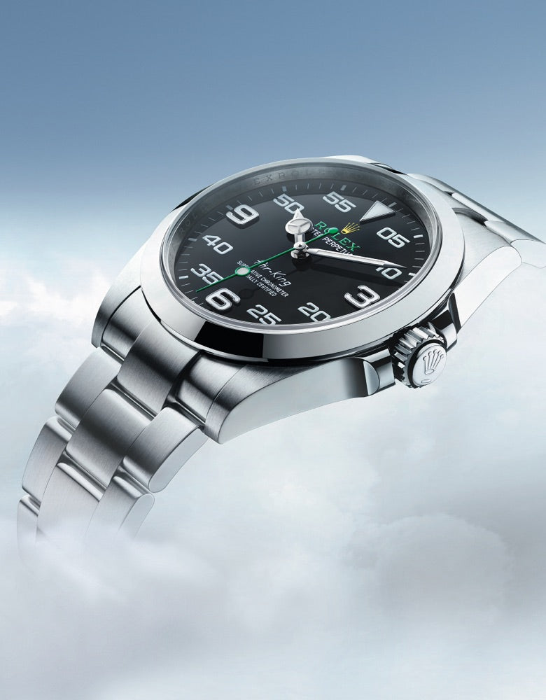 Rolex Air-King in Oystersteel, m126900-0001 Clouds - Fink's