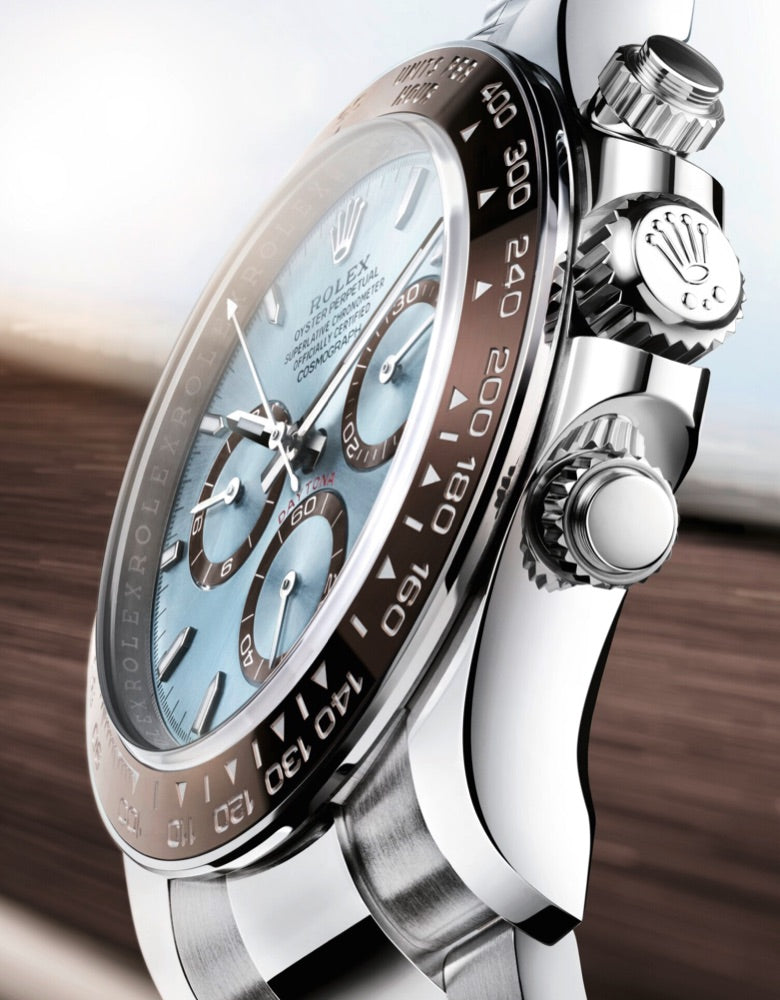 Rolex Cosmograph Daytona in Platinum, m126506-0001 Side - Fink's