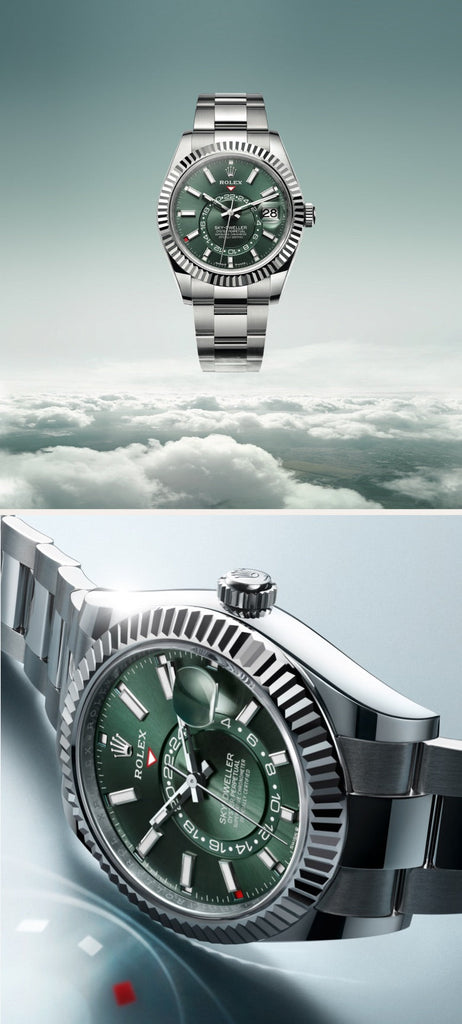 Rolex Sky-Dweller in Oystersteel and White Gold, m336934-0001 - Fink's