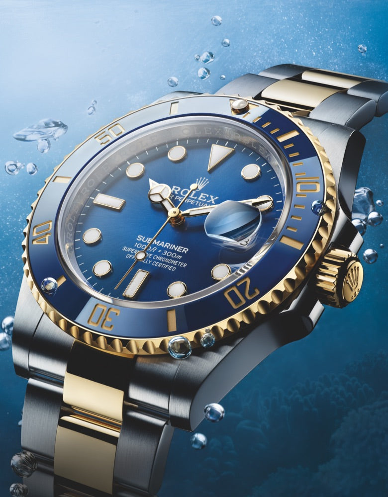 Rolex Submariner Date in Oystersteel and Yellow Gold, m126613lb-0002 Waterproof - Fink's