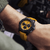 Breitling Avenger B01 Chronograph 44mm Night Mission Watch with Yellow Dial