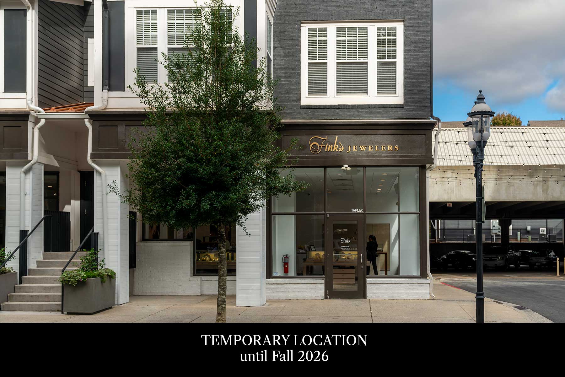 Fink's Birkdale temporary location