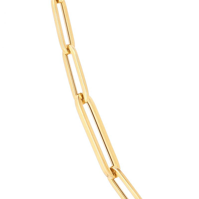 Roberto Coin Yellow Gold Paperclip Link Chain | Fink's